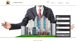 Desktop Screenshot of invertirbieninmobiliaria.com
